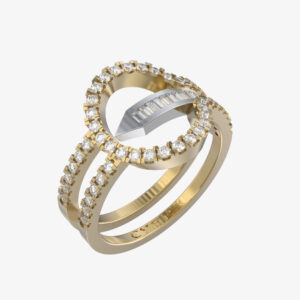 Apex Radiance Diamond Ring showcasing a brilliant centerpiece diamond, symbolizing timeless elegance.