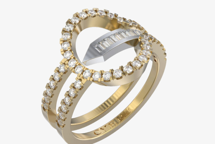 Apex Radiance Diamond Ring showcasing a brilliant centerpiece diamond, symbolizing timeless elegance.