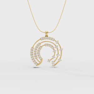 life diamond pendant