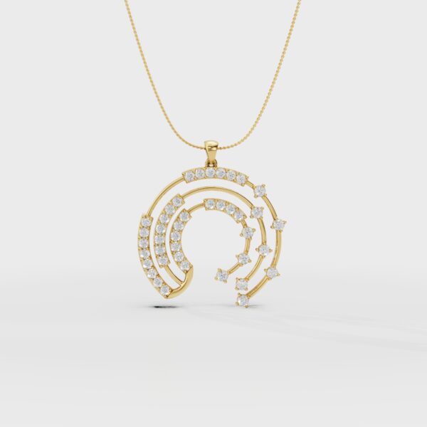 life diamond pendant