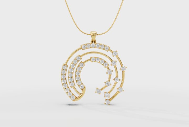 life diamond pendant