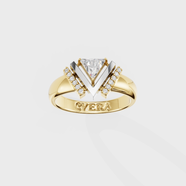Trigon Diamond Ring
