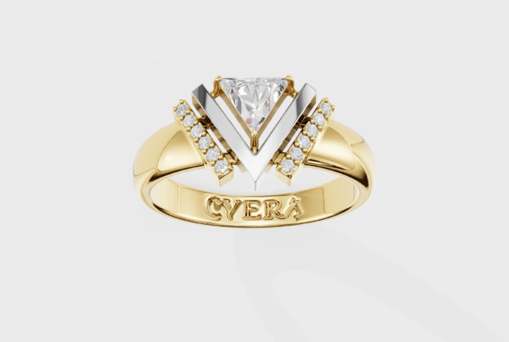 Trigon Diamond Ring