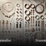 Minimalist jewellery vs statement jewellery